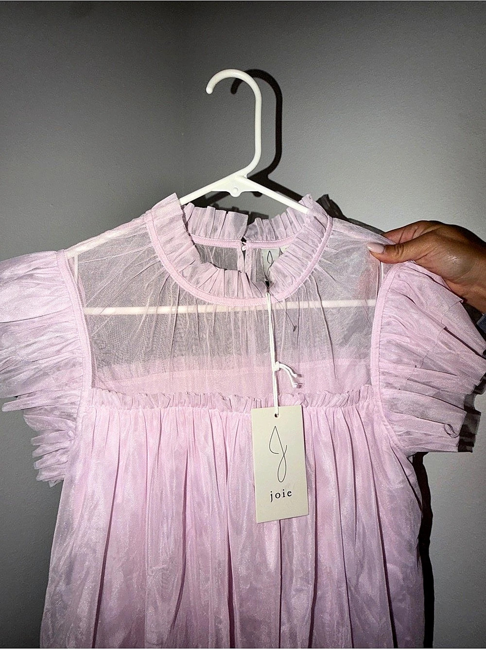joie Short Sleeve Top Pink